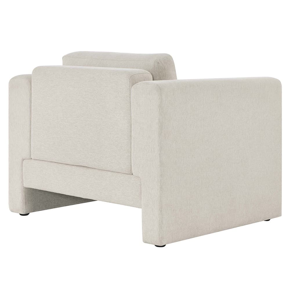 Visible Fabric Armchair in Ivory by Modway - Image 5