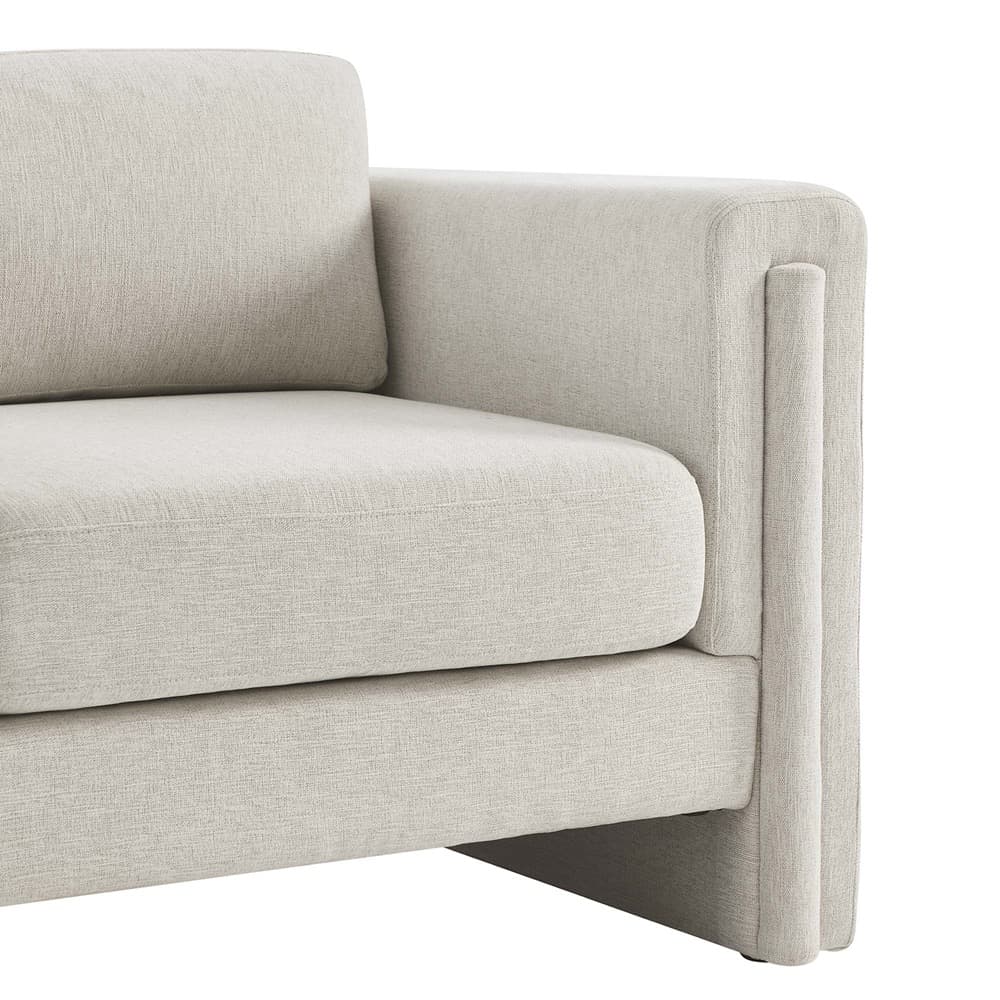 Visible Fabric Armchair in Ivory by Modway - Image 7