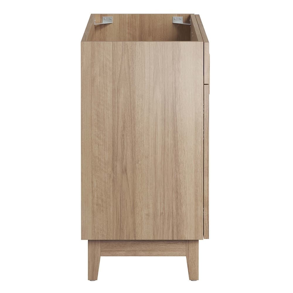 Miles 36" Bathroom Vanity Cabinet (Sink Basin Not Included) in Oak by Modway - Image 4
