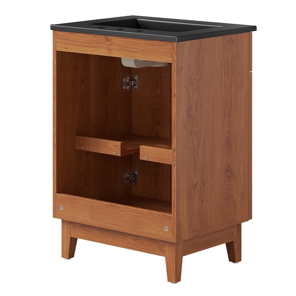 Miles 24" Bathroom Vanity in Black Walnut by Modway - Image 7