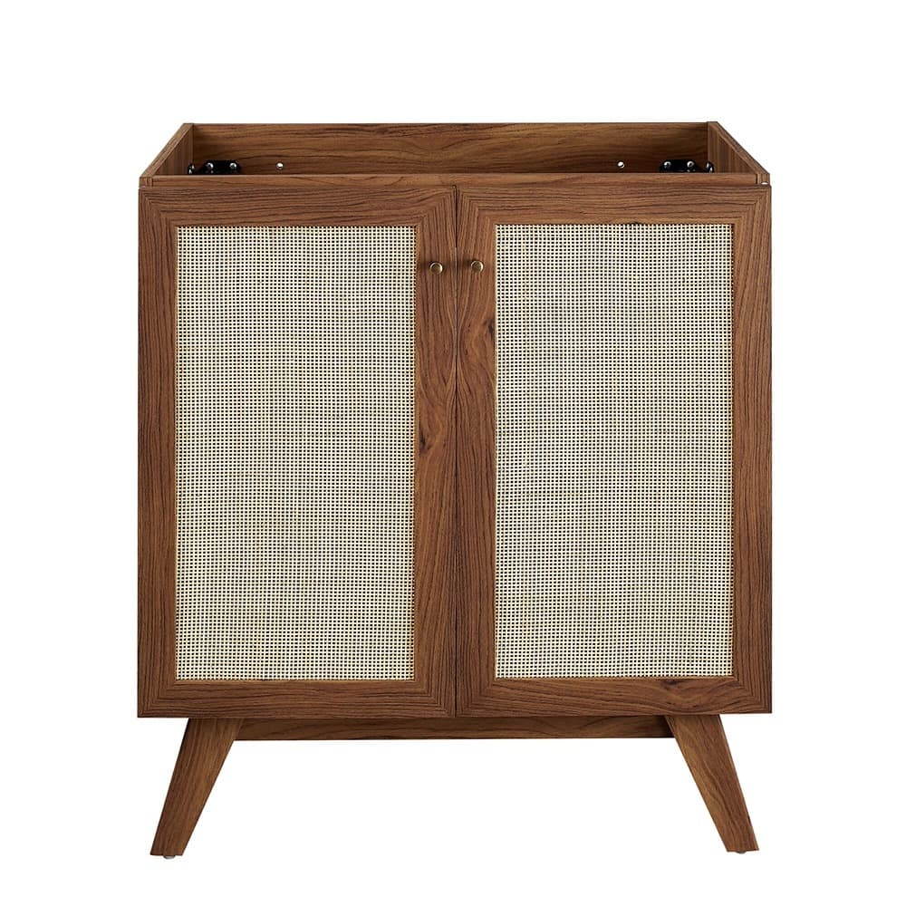 Soma 30" Bathroom Vanity Cabinet (Sink Basin Not Included) in Walnut by Modway - Image 6