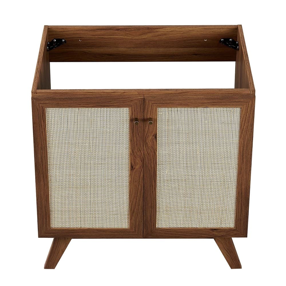 Soma 30" Bathroom Vanity Cabinet (Sink Basin Not Included) in Walnut by Modway - Image 7