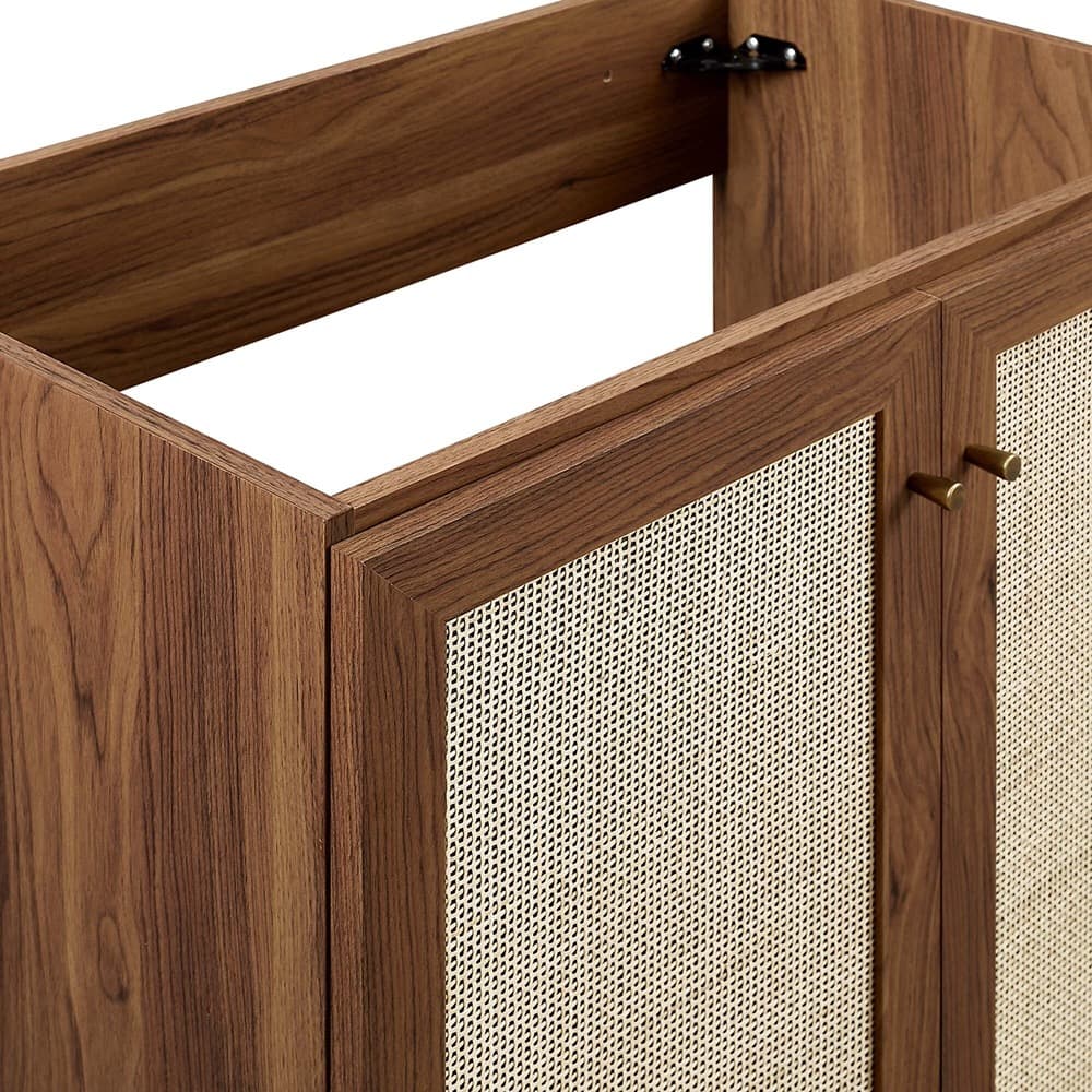Soma 30" Bathroom Vanity Cabinet (Sink Basin Not Included) in Walnut by Modway - Image 9