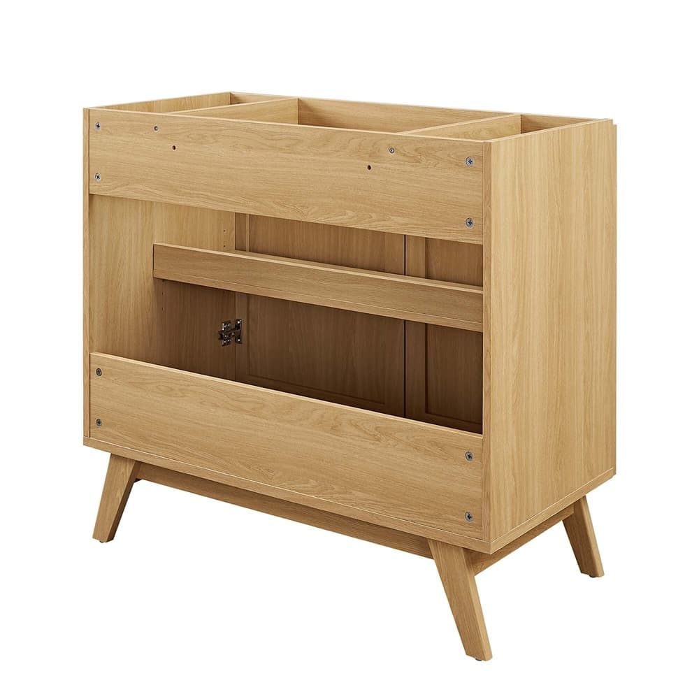 Soma 36" Bathroom Vanity Cabinet (Sink Basin Not Included) in Oak by Modway - Image 5