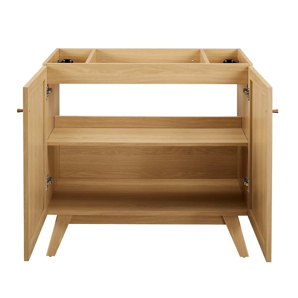 Soma 36" Bathroom Vanity Cabinet (Sink Basin Not Included) in Oak by Modway - Image 8