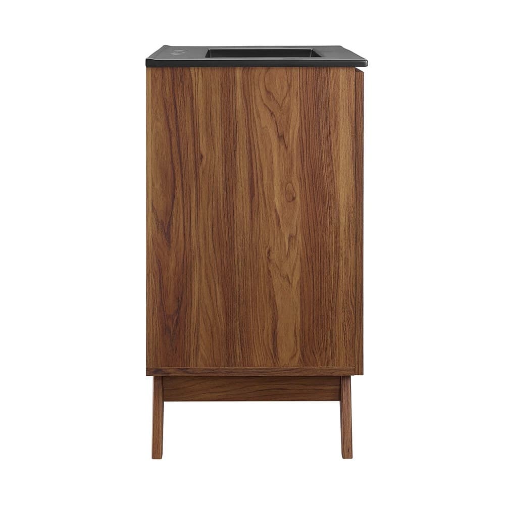 Soma 30" Bathroom Vanity in Walnut Black by Modway - Image 4