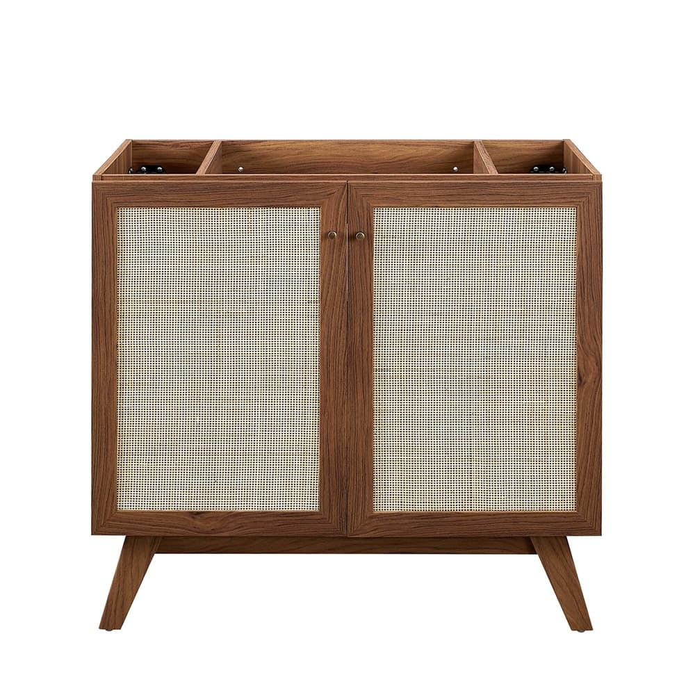 Soma 36" Bathroom Vanity in Walnut Black by Modway - Image 7