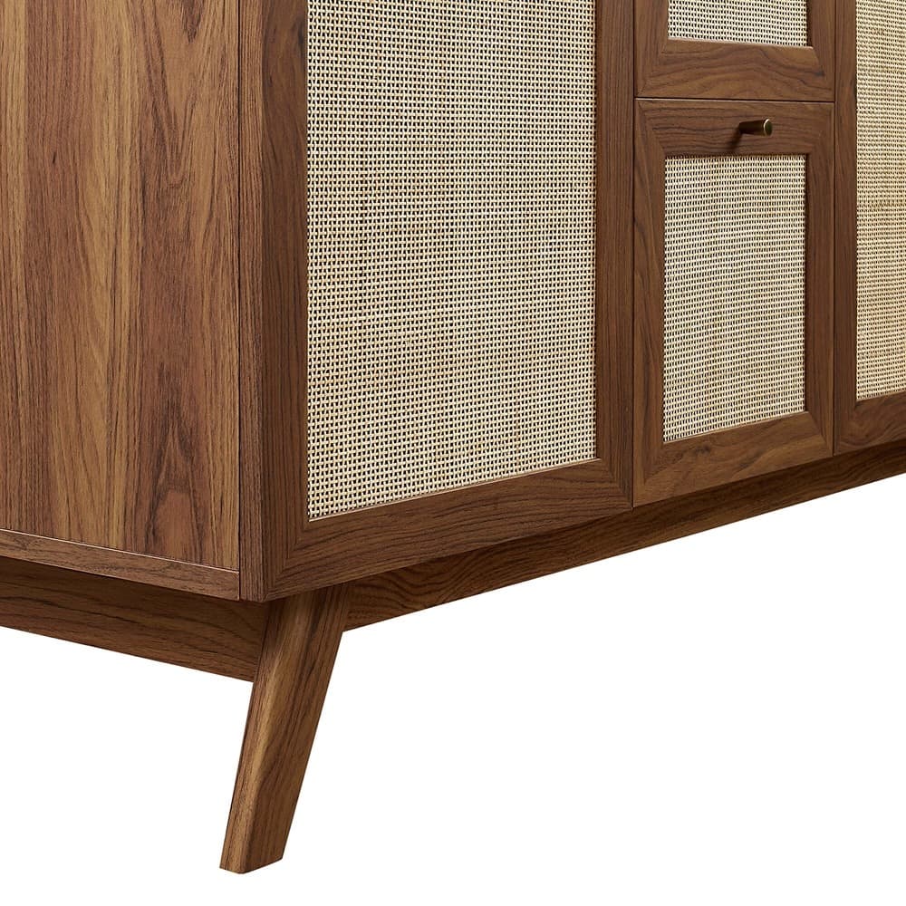 Soma 48" Single Sink Bathroom Vanity in Walnut White by Modway - Image 15