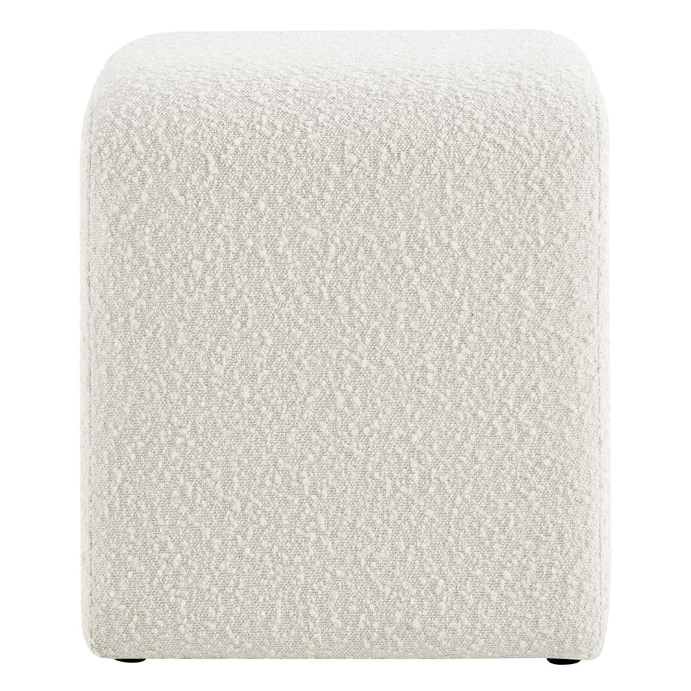 Simba Boucle Fabric Waterfall Stool in Ivory by Modway - Image 4