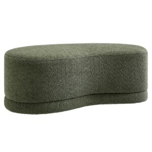 Nimbus 48" Upholstered Ottoman Bench in Sage by Modway