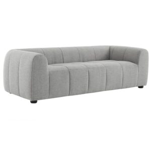Liana Upholstered Fabric Sofa in Pewter by Modway