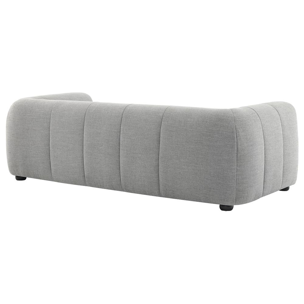 Liana Upholstered Fabric Sofa in Pewter by Modway - Image 5