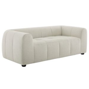 Liana Upholstered Fabric Loveseat in Linen by Modway