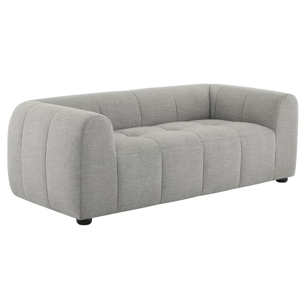 Liana Upholstered Fabric Loveseat in Pewter by Modway
