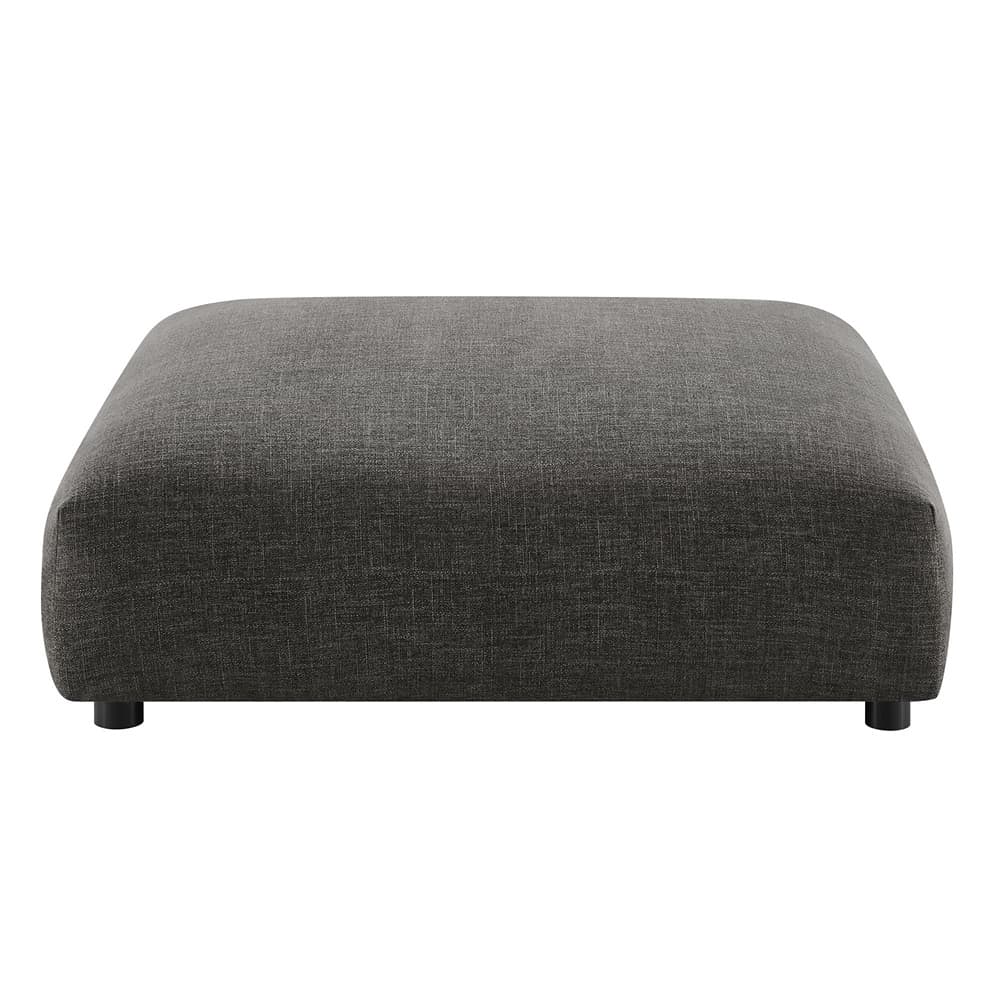Solace 3-Piece Modular Upholstered Fabric Sectional Sofa in Charcoal by Modway - Image 11