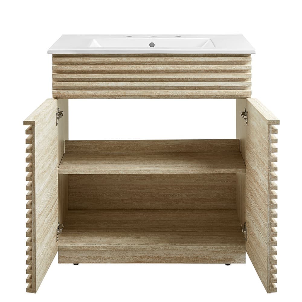 Render 30" Bathroom Vanity With Sink in White by Modway - Image 6