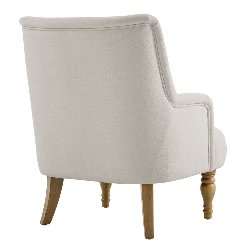 Ellington Fabric Upholstered Accent Armchair in Salt by Modway - Image 5