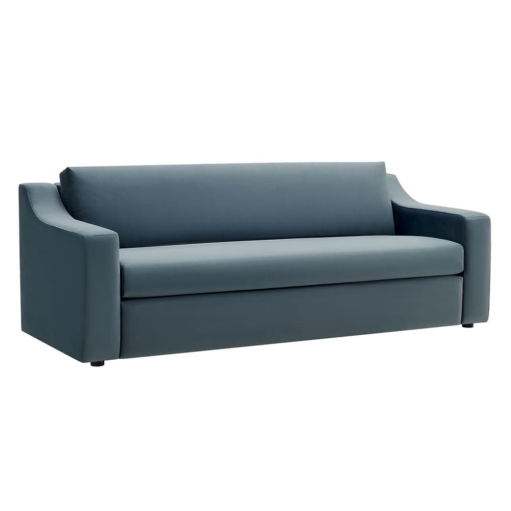 Liora Performance Velvet Sofa in Cadet Blue by Modway