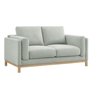 Roscoe 63 inch Fabric Loveseat in Mist by Modway