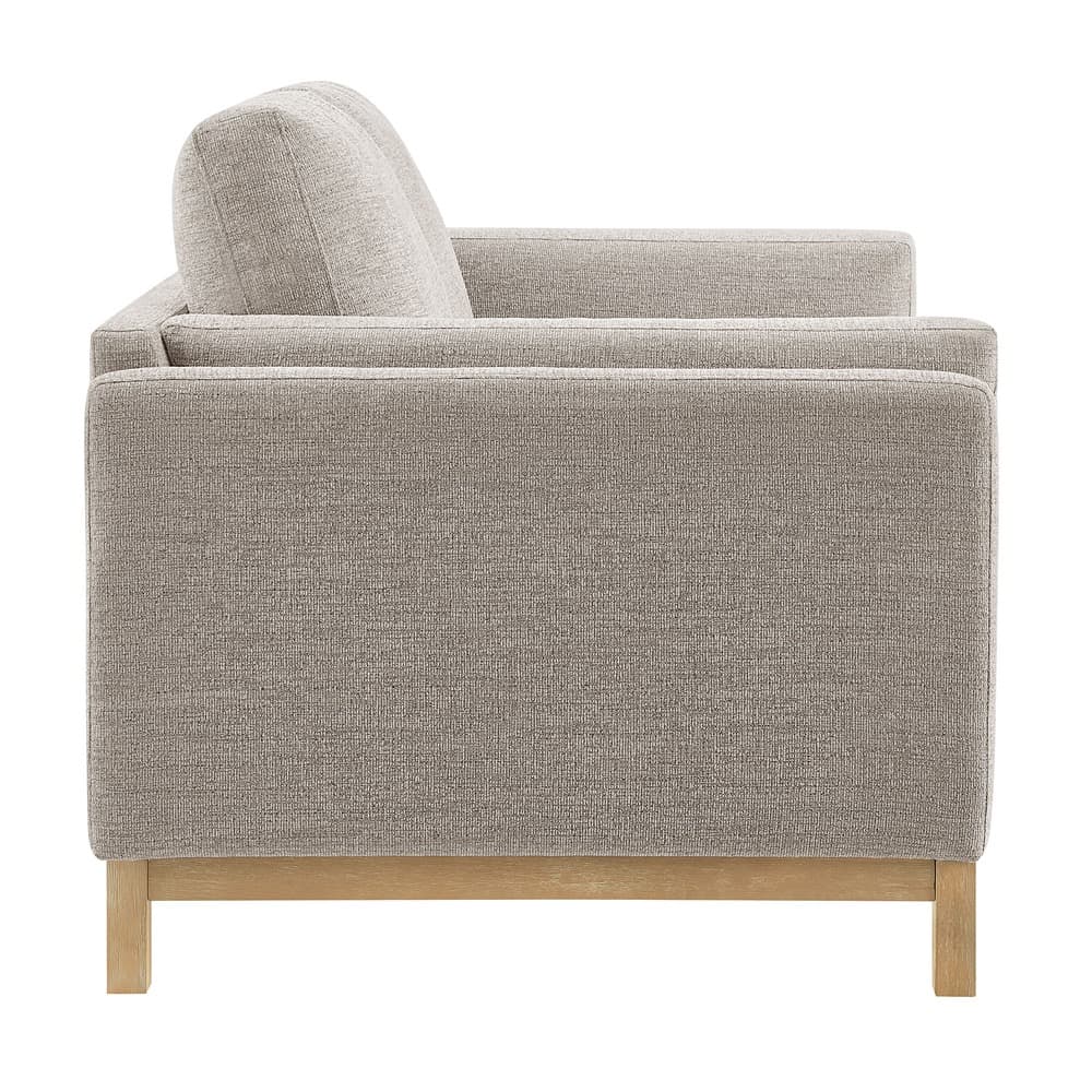 Roscoe 63 inch Fabric Loveseat in Pewter by Modway - Image 4
