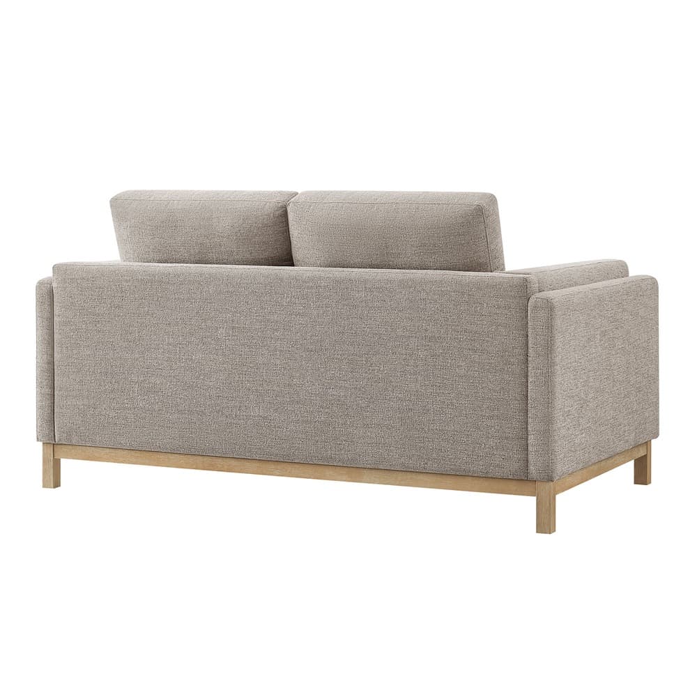Roscoe 63 inch Fabric Loveseat in Pewter by Modway - Image 5