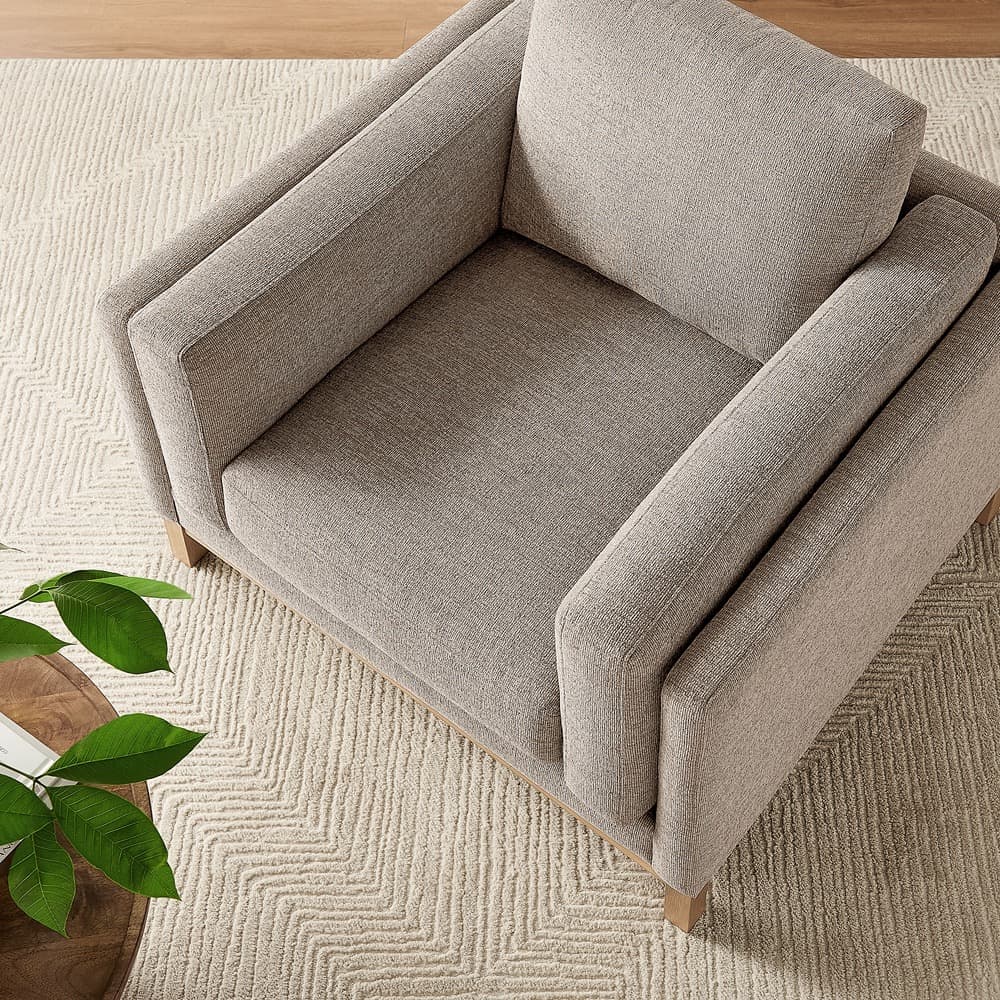 Roscoe Fabric Armchair in Pewter by Modway - Image 10