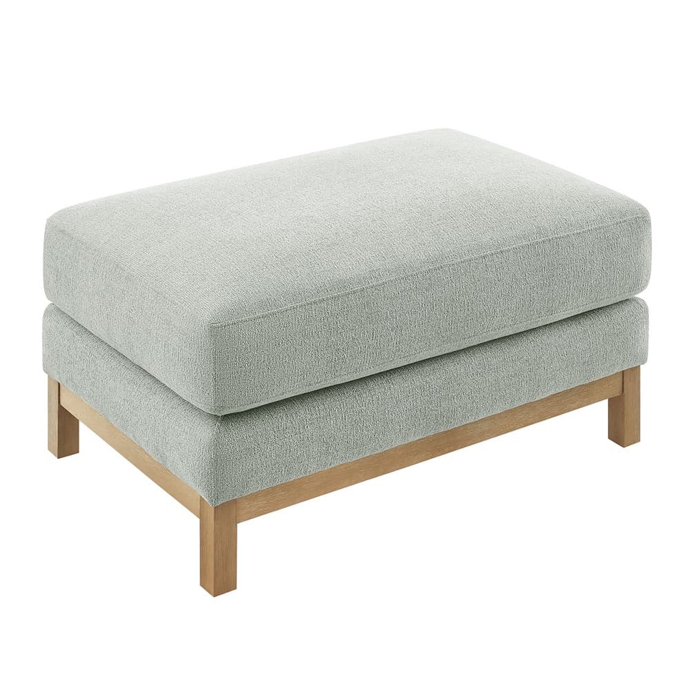 Roscoe Fabric Ottoman in Mist by Modway - Image 4