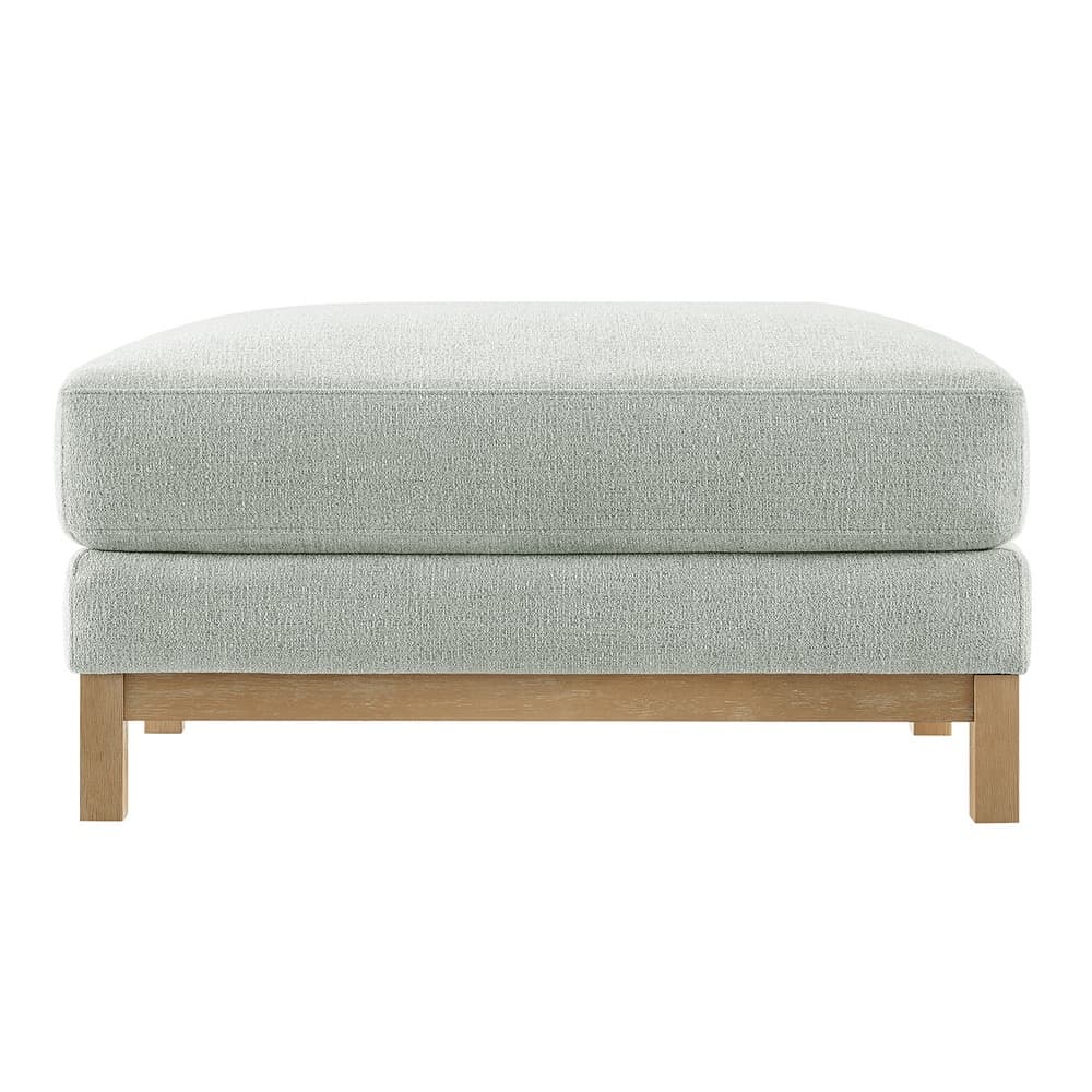 Roscoe Fabric Ottoman in Mist by Modway - Image 6