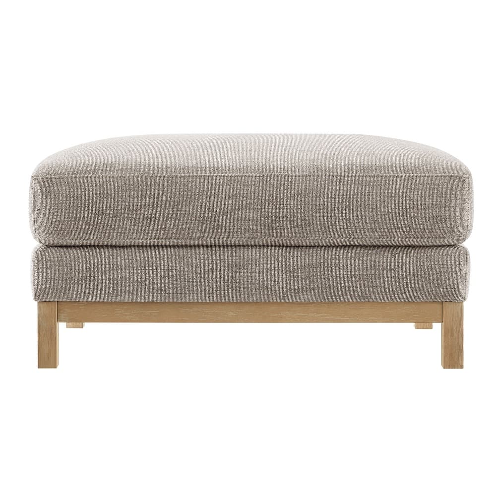 Roscoe Fabric Ottoman in Pewter by Modway - Image 6