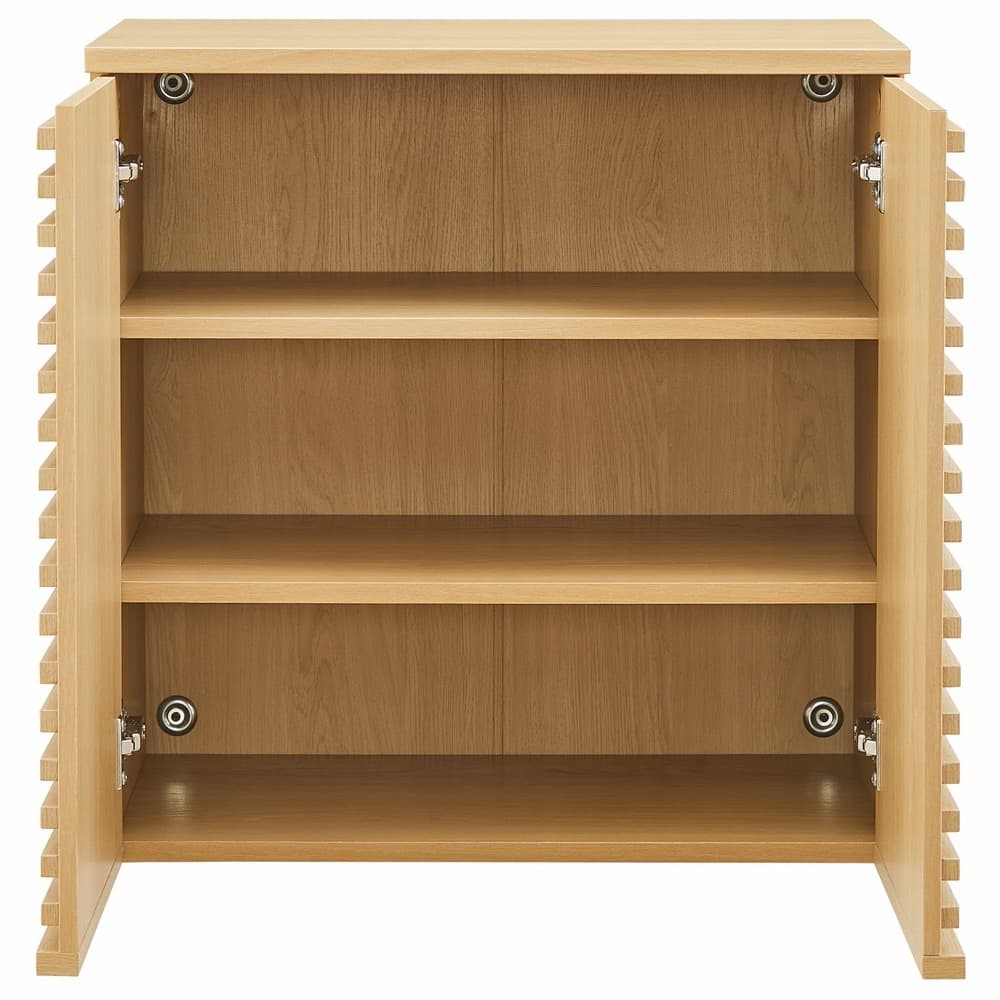 Render Wall Mounted Bathroom Cabinet in Oak by Modway - Image 6