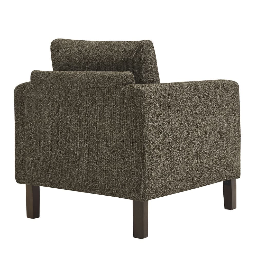 Hawken Boucle Fabric Accent Armchair in Antique Espresso by Modway - Image 5