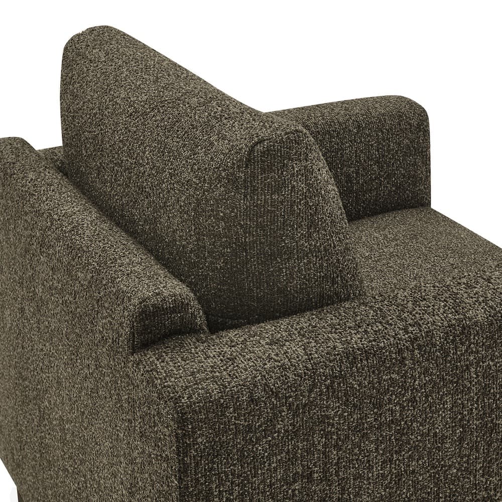 Hawken Boucle Fabric Accent Armchair in Antique Espresso by Modway - Image 7