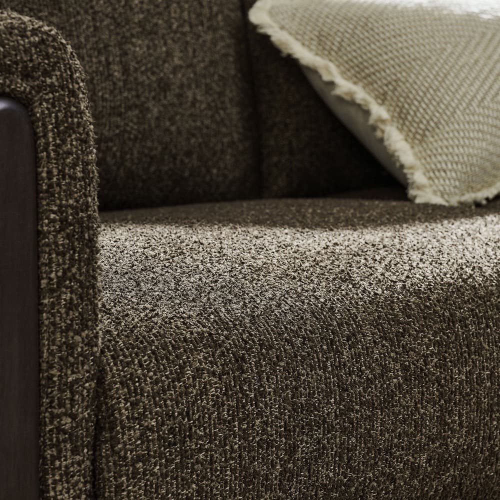 Hawken Boucle Fabric Accent Armchair in Antique Espresso by Modway - Image 9