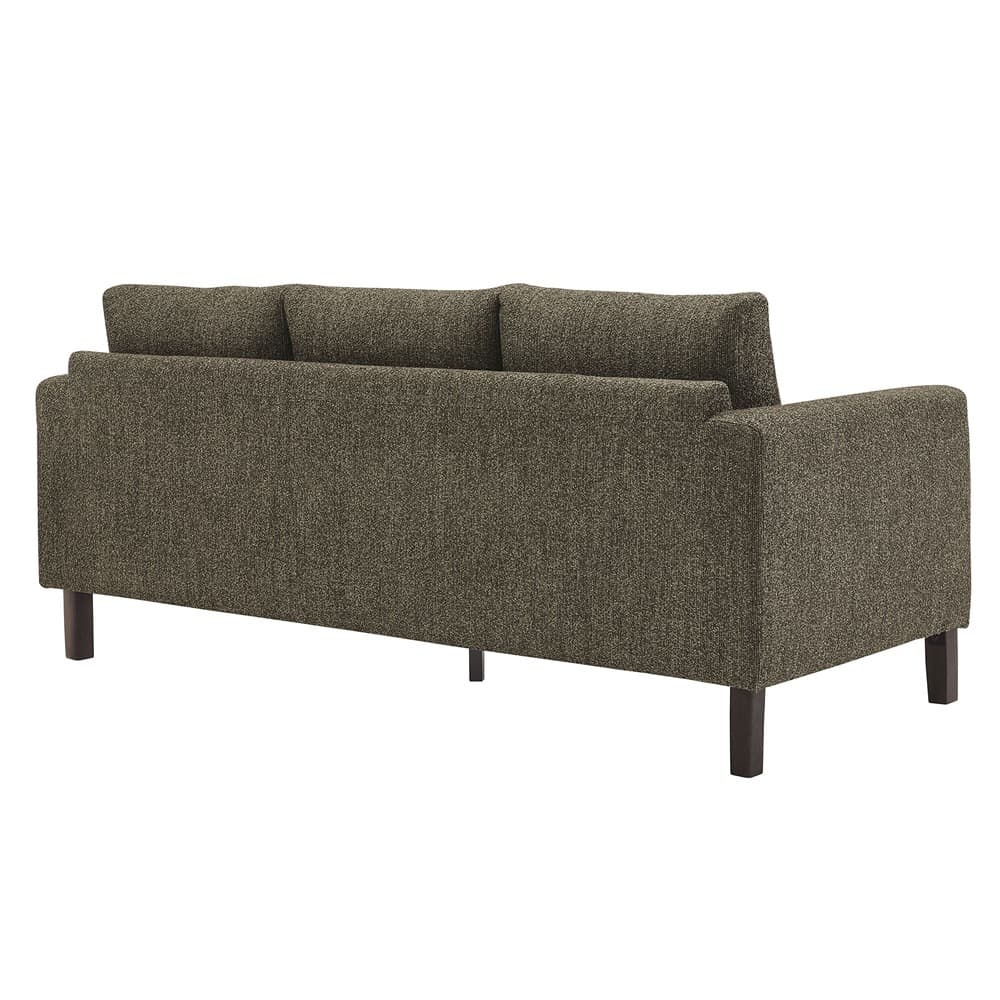 Hawken Boucle Fabric Sofa in Antique Espresso by Modway - Image 5