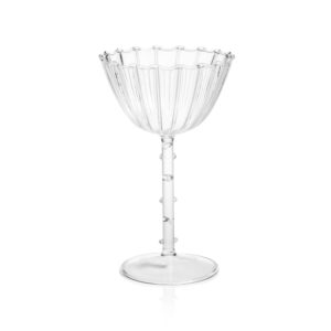 Chaumont Clear Coupe Glass by Zodax