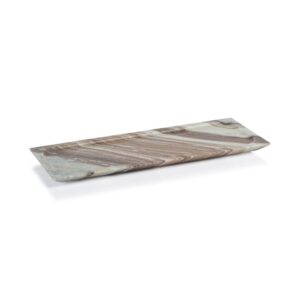 Arabescato Marble Trays in 3 Sizes by Zodax