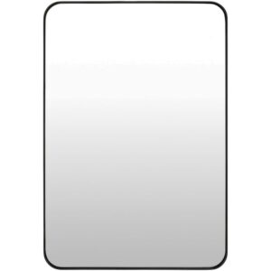 Carbondale Iron Accent Mirror in Black by Livabliss