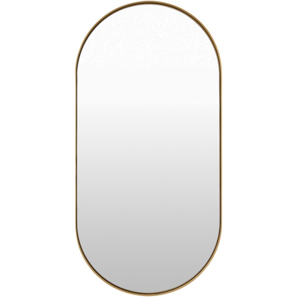 Carbondale Iron Accent Mirror in Gold by Livabliss