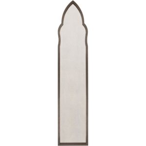 Cathedral Iron Full Length Mirror in Metallic Bronze by Livabliss