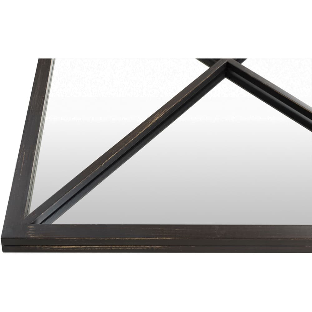 Forge Iron Full Length Mirror in Black by Livabliss - Image 3