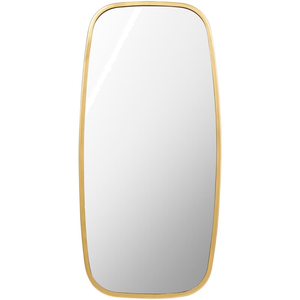 Inverness Iron Accent Mirror in Gold by Livabliss