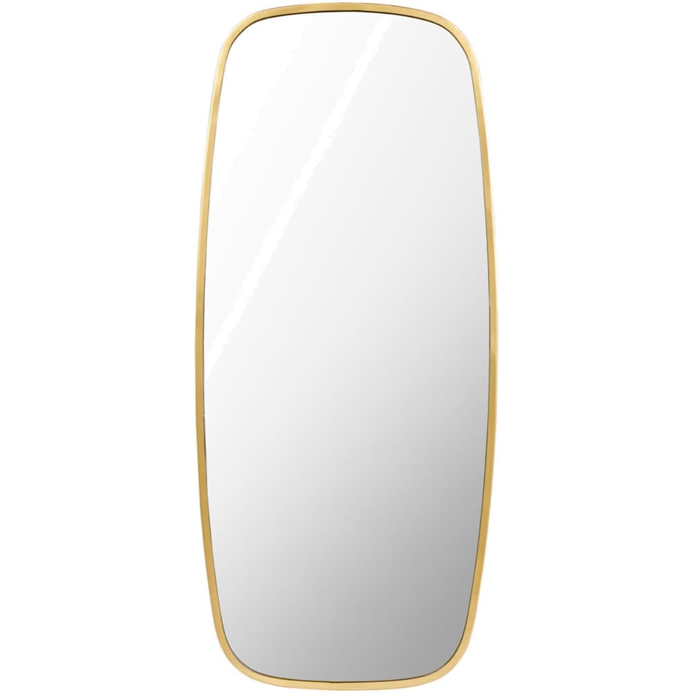 Inverness Iron Accent Mirror in Gold by Livabliss