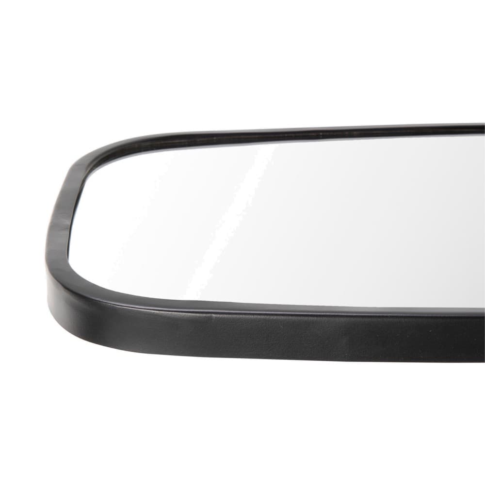 Inverness Iron Accent Mirror in Black by Livabliss - Image 2
