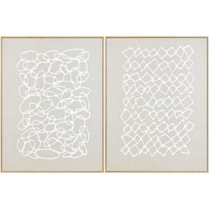 Lines Framed Art Set by Livabliss