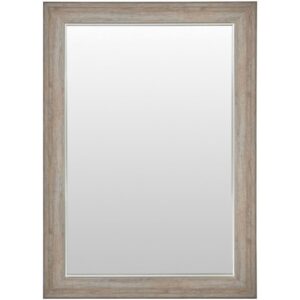 Nikolai Polystyrene Accent Mirror in Beige by Livabliss