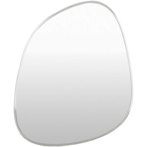 Lorelin Mirror Accent Mirror in Silver by Livabliss