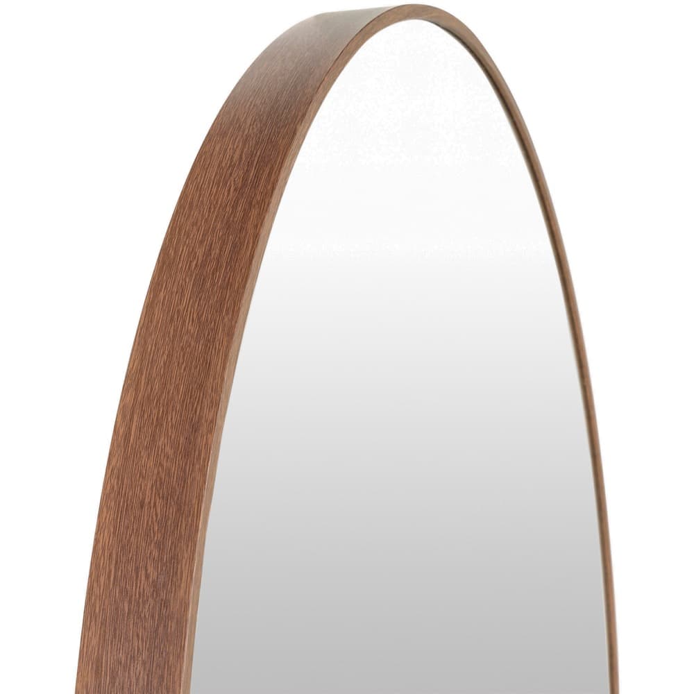 Ceraon Aluminum Accent Mirror in Dark Brown by Livabliss - Image 2