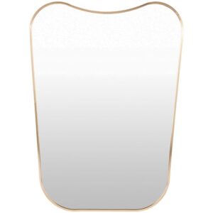 Bellona Aluminum Accent Mirror in Gold by Livabliss