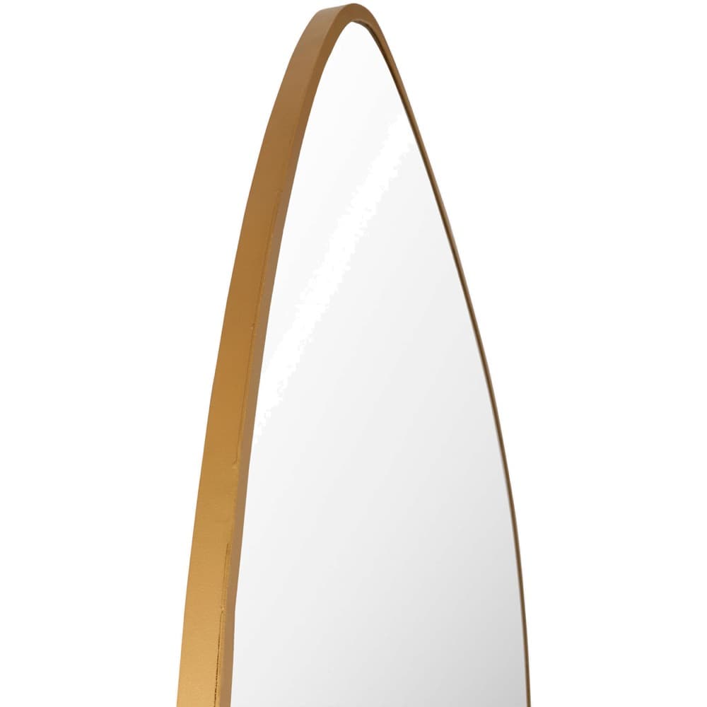 Pebble Iron Accent Mirror in Gold by Livabliss - Image 2