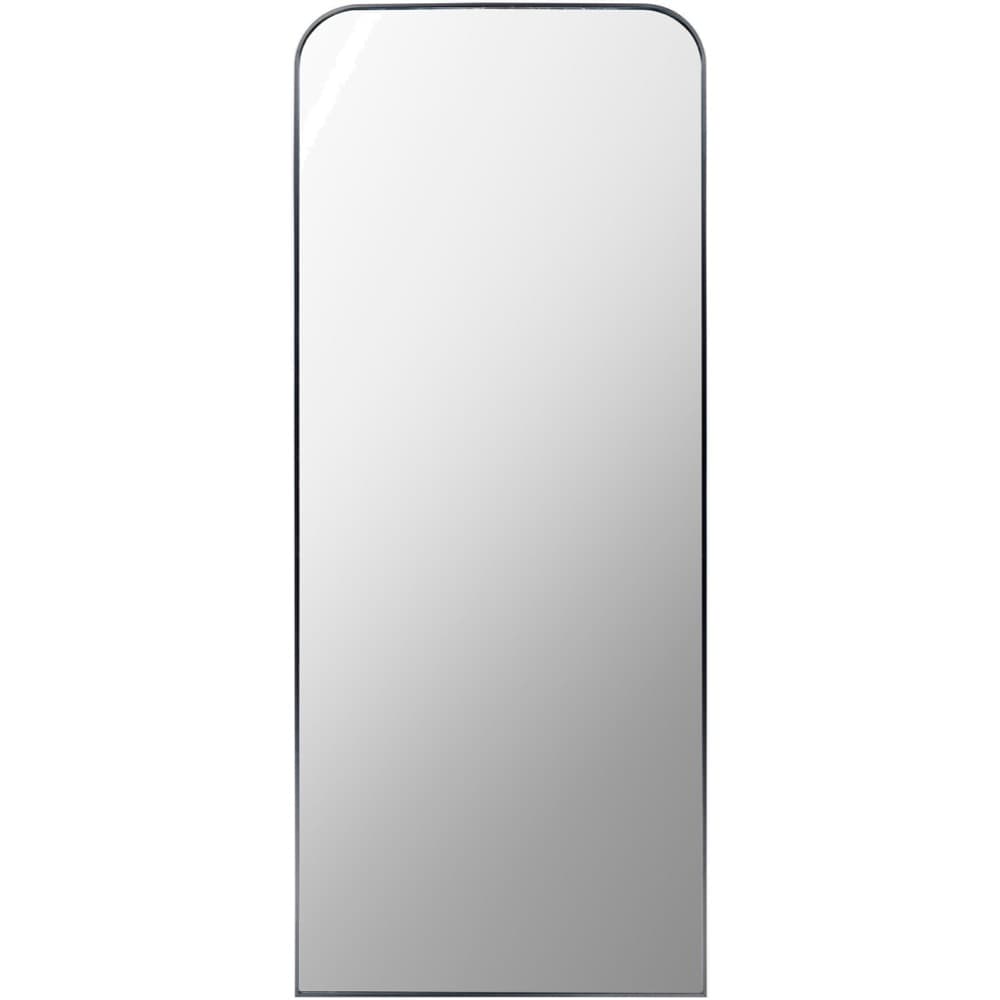 Aranya Aluminum Full Length Mirror in Black by Livabliss